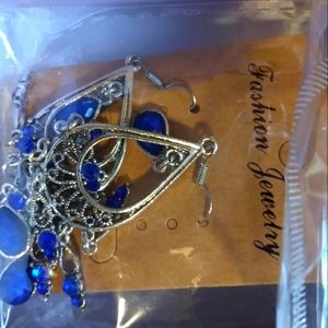 Dangling Earrings I have 2 of the turquoise And one each of rest Fashion Jewelry